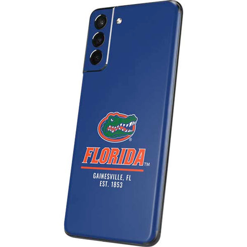 University of Florida Gainesville Est 1853 Blue Galaxy S21 5G Skin