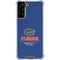 University of Florida Gainesville Est 1853 Blue Galaxy S21 FE Clear Case