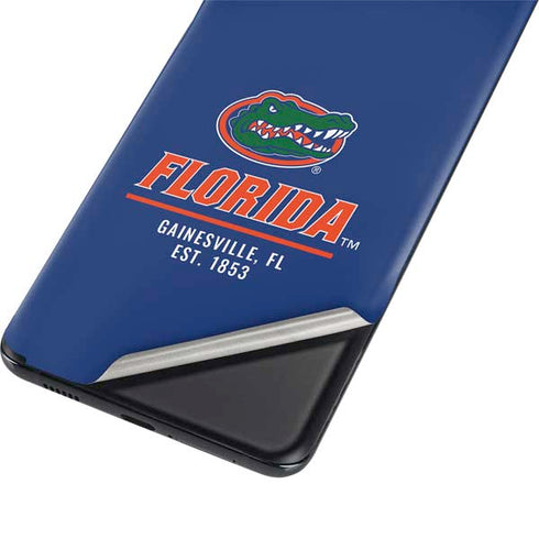 University of Florida Gainesville Est 1853 Blue Galaxy S21 Plus 5G Skin