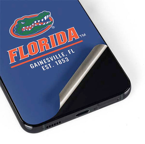 University of Florida Gainesville Est 1853 Blue Galaxy S22 Plus Skin