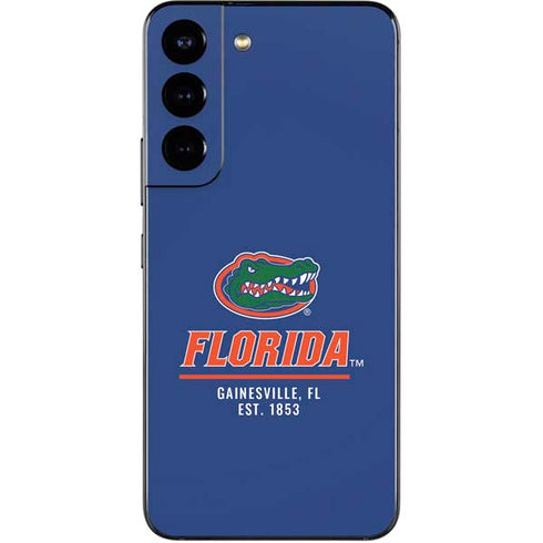 University of Florida Gainesville Est 1853 Blue Galaxy S22 Skin