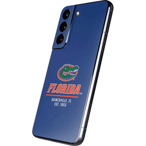 University of Florida Gainesville Est 1853 Blue Galaxy S22 Skin