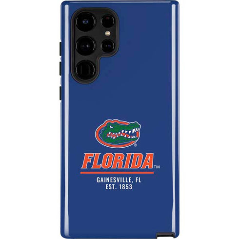 University of Florida Gainesville Est 1853 Blue Galaxy S22 Ultra Pro Case