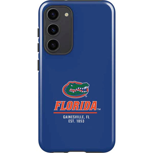 University of Florida Gainesville Est 1853 Blue Galaxy S23 Plus Pro Case