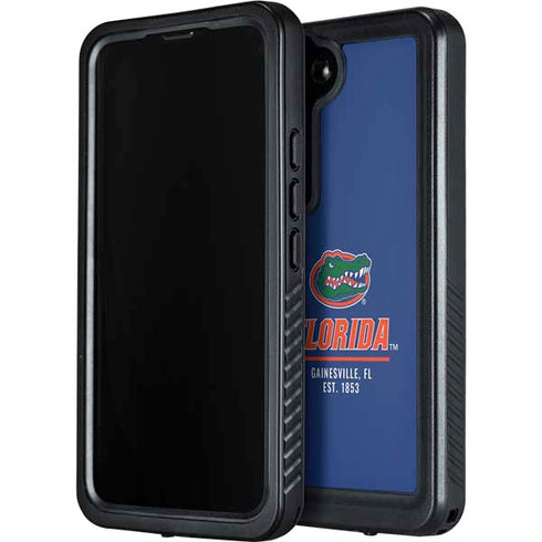 University of Florida Gainesville Est 1853 Blue Galaxy S23 Plus Waterproof Case