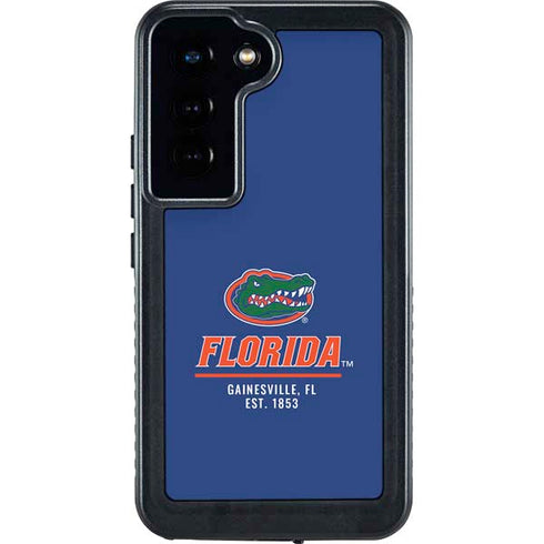 University of Florida Gainesville Est 1853 Blue Galaxy S23 Waterproof Case