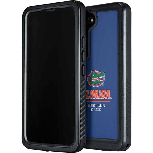 University of Florida Gainesville Est 1853 Blue Galaxy S23 Waterproof Case