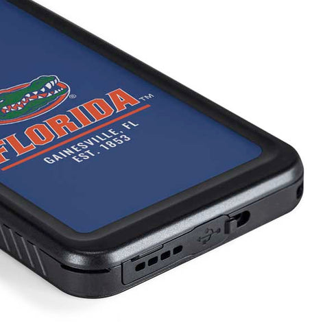 University of Florida Gainesville Est 1853 Blue Galaxy S23 Waterproof Case