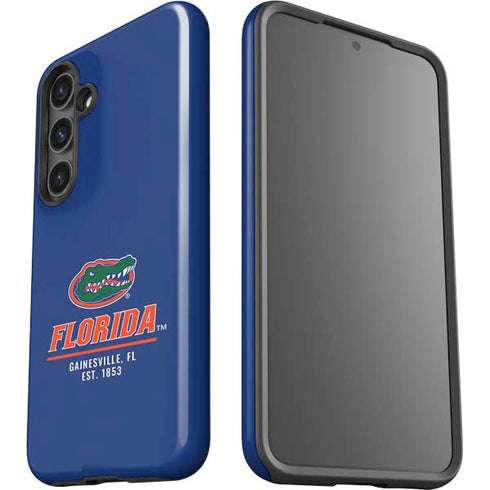 University of Florida Gainesville Est 1853 Blue Galaxy S24 Impact Case