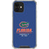 University of Florida Gainesville Est 1853 Blue iPhone 12 Clear Case