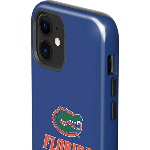 University of Florida Gainesville Est 1853 Blue iPhone 12 Impact Case
