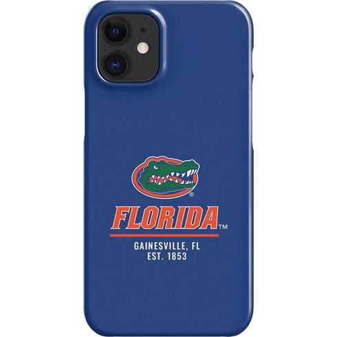 University of Florida Gainesville Est 1853 Blue iPhone 12 Mini Lite Case