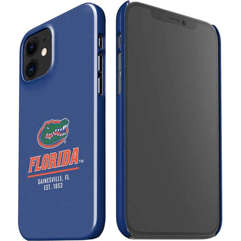 University of Florida Gainesville Est 1853 Blue iPhone 12 Mini Lite Case
