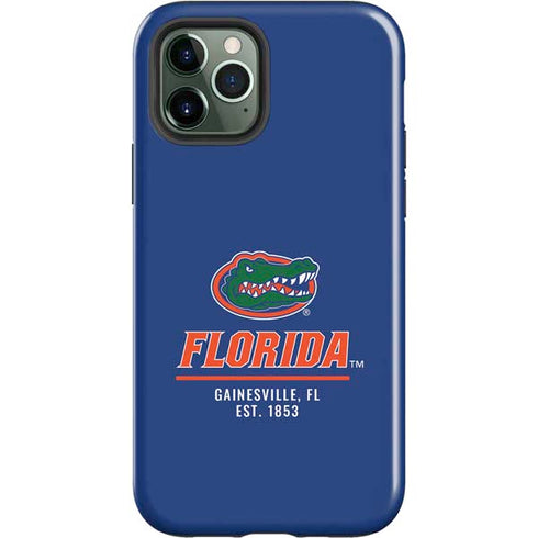 University of Florida Gainesville Est 1853 Blue iPhone 12 Pro Impact Case
