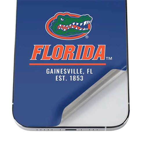 University of Florida Gainesville Est 1853 Blue iPhone 12 Pro Max Skin