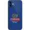 University of Florida Gainesville Est 1853 Blue iPhone 12 Skin