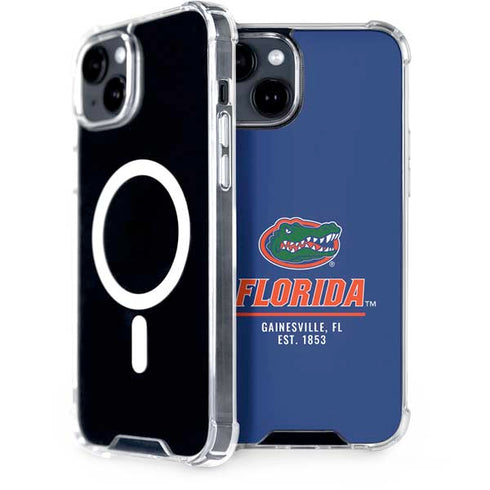 University of Florida Gainesville Est 1853 Blue iPhone 13 MagSafe Case