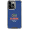 University of Florida Gainesville Est 1853 Blue iPhone 13 Pro Clear Case