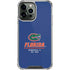 University of Florida Gainesville Est 1853 Blue iPhone 13 Pro Max Clear Case