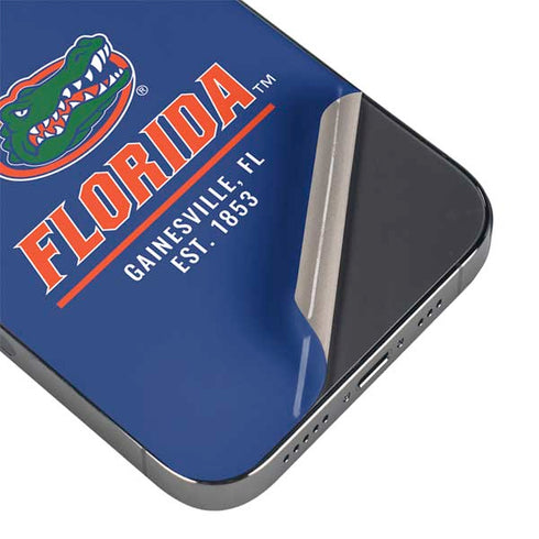 University of Florida Gainesville Est 1853 Blue iPhone 13 Pro Max Skin
