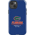 University of Florida Gainesville Est 1853 Blue iPhone 15 Impact Case
