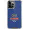 University of Florida Gainesville Est 1853 Blue iPhone 14 Pro Max Clear Case