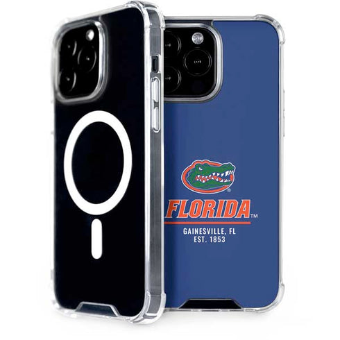 University of Florida Gainesville Est 1853 Blue iPhone 15 Pro Max MagSafe Case