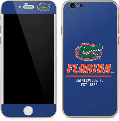 University of Florida Gainesville Est 1853 Blue iPhone 6/6s Skin