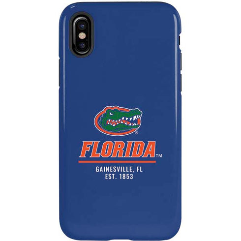 University of Florida Gainesville Est 1853 Blue iPhone X Pro Case