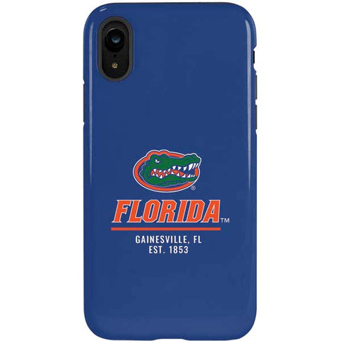University of Florida Gainesville Est 1853 Blue iPhone XR Pro Case