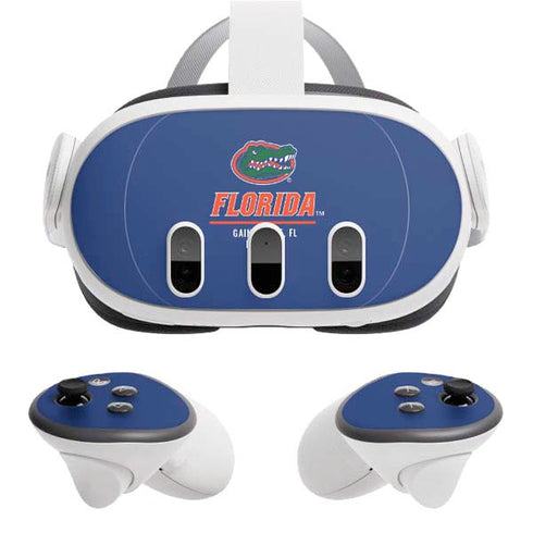 University of Florida Gainesville Est 1853 Blue Meta Quest 3 Skin