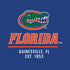 University of Florida Gainesville Est 1853 Blue Moto E5 Play Skin