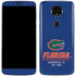 University of Florida Gainesville Est 1853 Blue Moto E5 Plus Skin