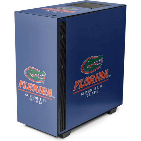 University of Florida Gainesville Est 1853 Blue NZXT H510 Compact ATX Mid-Tower Case Skin