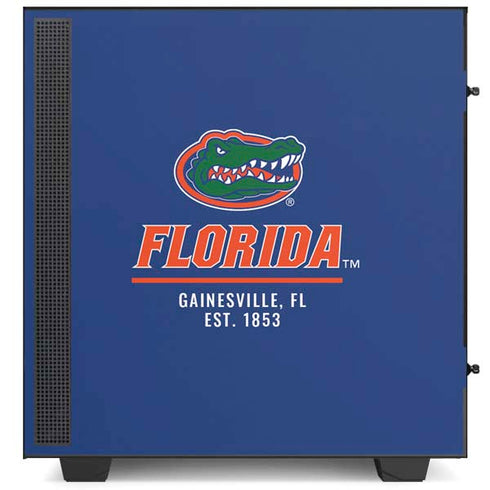 University of Florida Gainesville Est 1853 Blue NZXT H510 Compact ATX Mid-Tower Case Skin