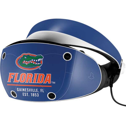 University of Florida Gainesville Est 1853 Blue PlayStation VR2 Skin