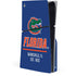 University of Florida Gainesville Est 1853 Blue PS5 Slim Disk Console Skin
