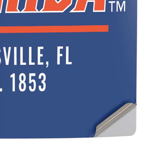 University of Florida Gainesville Est 1853 Blue PS5 Slim Digital Edition Console Skin