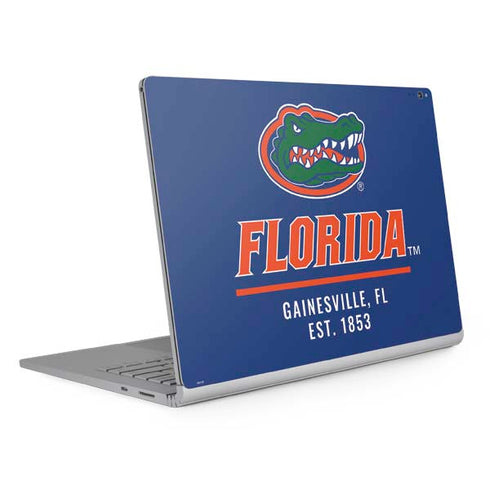 University of Florida Gainesville Est 1853 Blue Surface Book 2 15in Skin