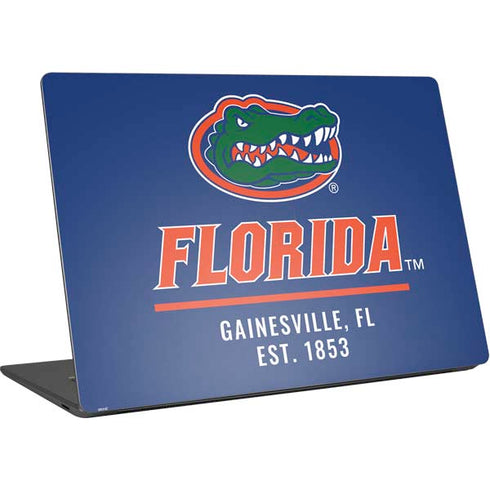University of Florida Gainesville Est 1853 Blue Surface Laptop 4 15in Skin