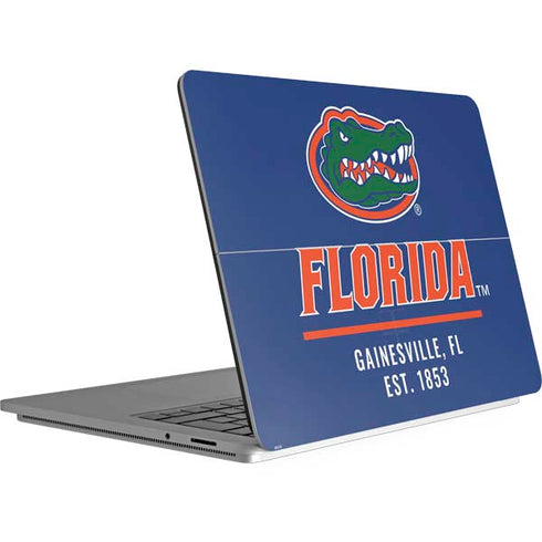 University of Florida Gainesville Est 1853 Blue Surface Laptop Studio Skin