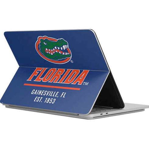 University of Florida Gainesville Est 1853 Blue Surface Laptop Studio Skin
