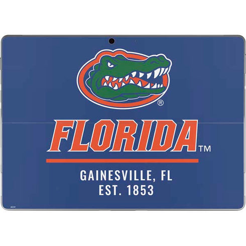 University of Florida Gainesville Est 1853 Blue Surface Pro 8 Skin