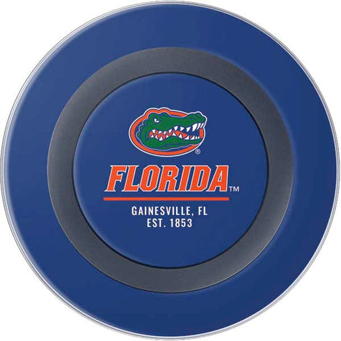 University of Florida Gainesville Est 1853 Blue Wireless Charger Skin