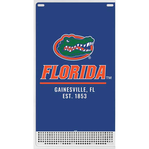 University of Florida Gainesville Est 1853 Blue Xbox Series S Bundle Skin