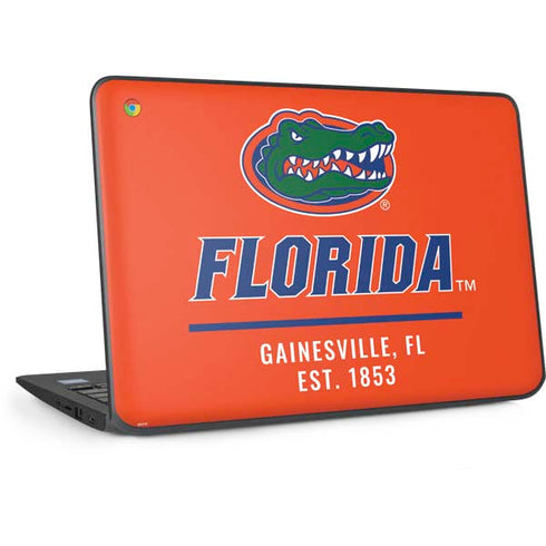 University of Florida Gainesville Est 1853 HP Chromebook Skin