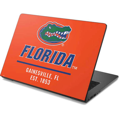 University of Florida Gainesville Est 1853 Dell Chromebook Skin