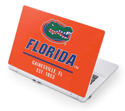 University of Florida Gainesville Est 1853 Acer Chromebook Skin