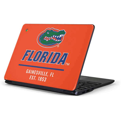 University of Florida Gainesville Est 1853 Samsung Chromebook Skin