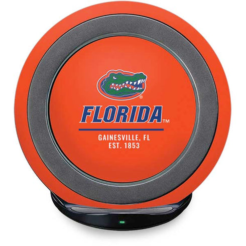 University of Florida Gainesville Est 1853 Fast Charge Wireless Charging Stand Skin